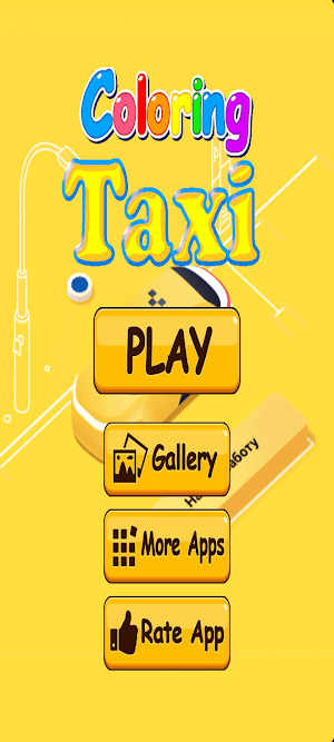 Taxi Coloring Screenshot 1
