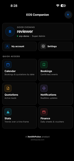 EOS Companion Screenshot 0