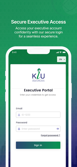 KIU Executive Screenshot 0