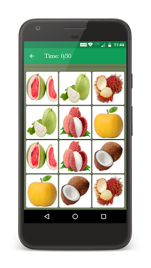 Fruit Memory Matching Game Screenshot 2