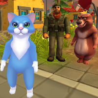Cat Kungfu Fight Pet Simulator