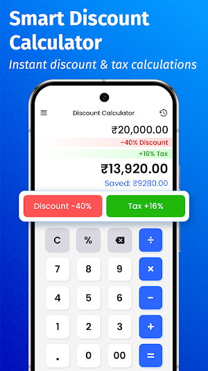 Discount Calculator Screenshot 0