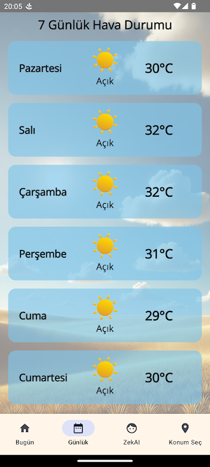 HavaTahminim Screenshot 2