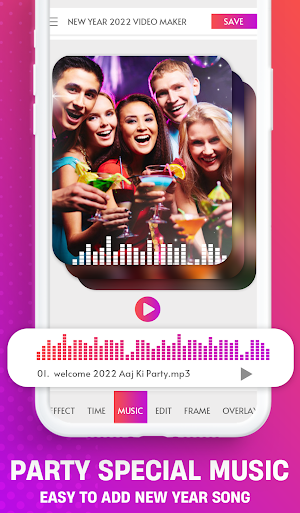 Newyear Video Maker with Music 2022 Screenshot 3
