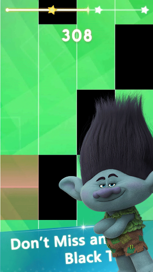 Trolls Band Piano tiles Screenshot 2