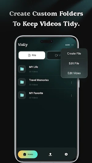 Vidly: Video Manager & Player Screenshot 2