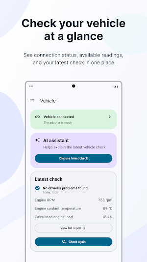 Driver Assist: OBD2 Scanner Screenshot 0