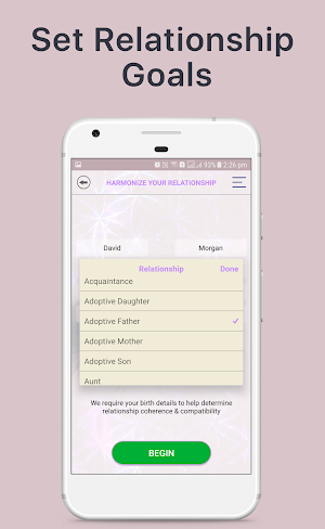 Relationship Harmonizer Screenshot 1