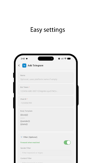SMS Forwarder Screenshot 2