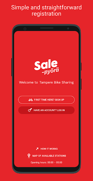 Tampere Bike Sharing Screenshot 0