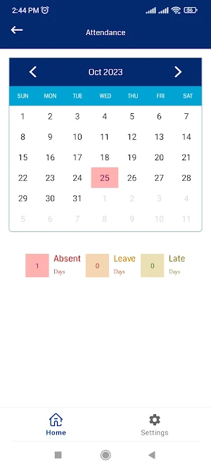 Al-Badar Parents App Screenshot 2