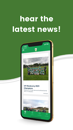 Rockcorry GAA Screenshot 2