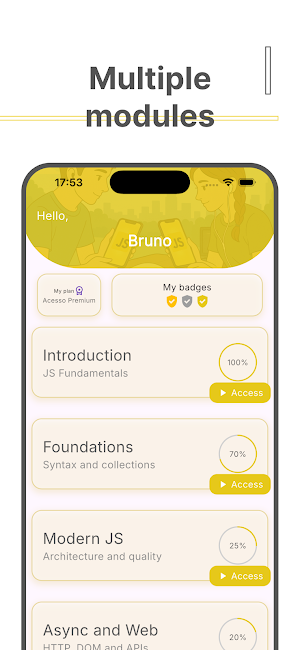Learning JavaScript Screenshot 1