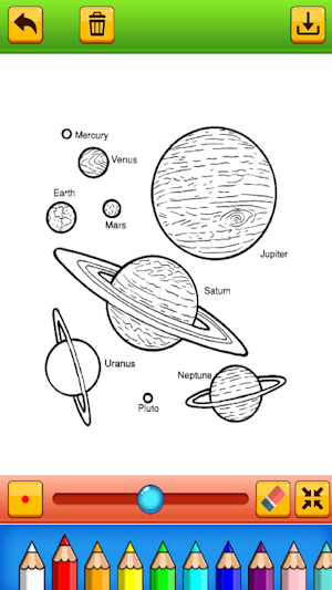 color planet space Screenshot 3