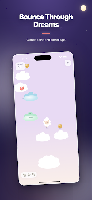 Sleepy Sheepy - Cloud Jumper Screenshot 2