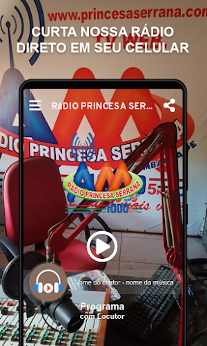 Rádio Princesa Serrana AM1000 Screenshot 0