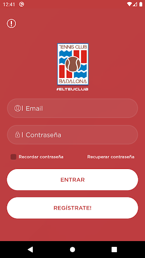 Tennis Club Badalona Screenshot 0
