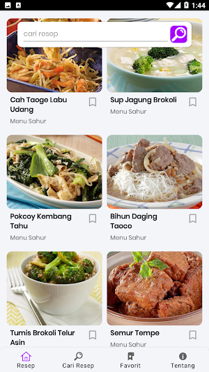 Resep Menu Sahur Screenshot 3
