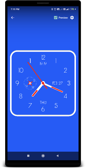 Clock Live Wallpaper Screenshot 3