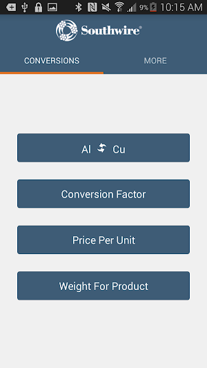 Southwire® Conversion Calc Screenshot 0