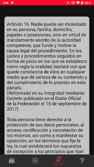Mis Leyes Mexicanas Screenshot 2