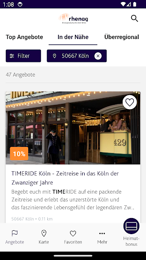 rhenag Heimatbonus Screenshot 1