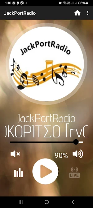 JackPortRadio Screenshot 0