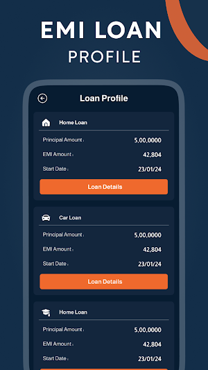 Easy EMI Loan Calculator Screenshot 2