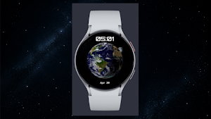 Earth Living World Watch Face Screenshot 0