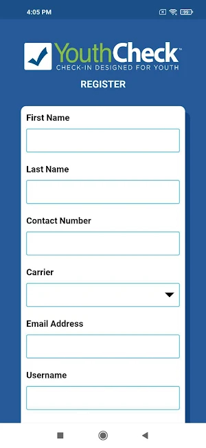 YouthCheck Screenshot 0