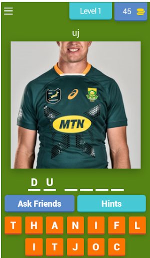 Springboks Players trivia Screenshot 0