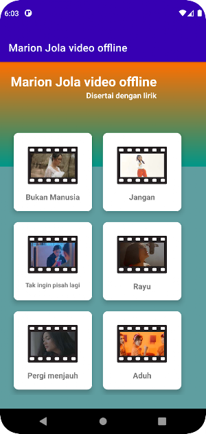 Marion Jola video offline Screenshot 0