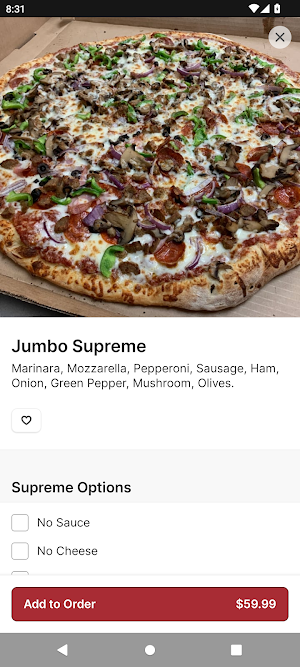 7th Street Pizza Screenshot 2