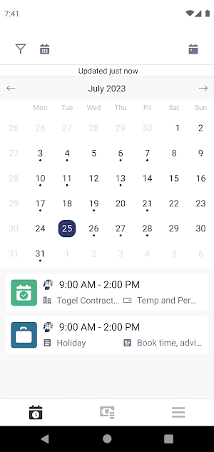 Nicholas Associates Hub Screenshot 2