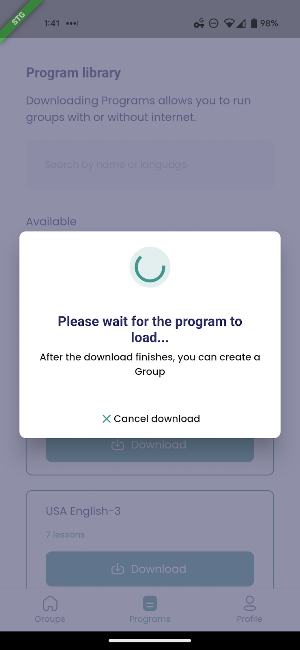 THI Mobile App Screenshot 2