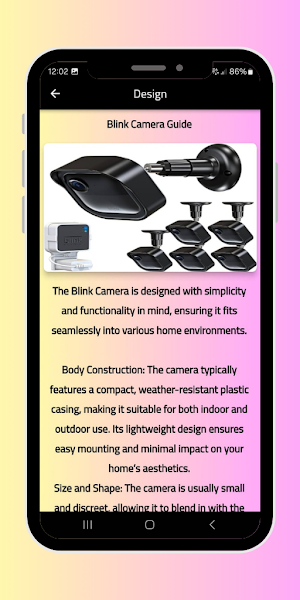 Blink Camera Guide Screenshot 2