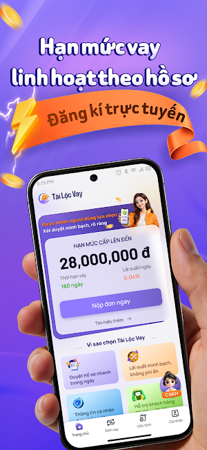 Tài Lộc Vay – App vay cá nhân Screenshot 0