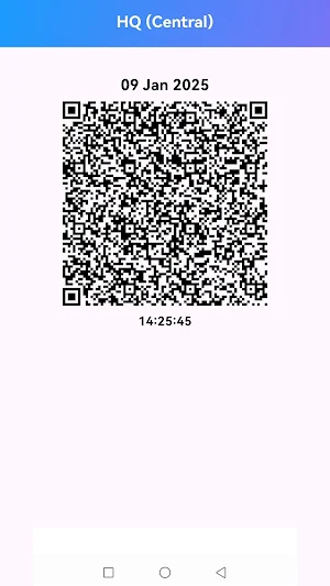 BOSS QR Attendance Screenshot 1