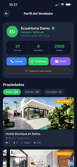 EcuaHome Screenshot 1
