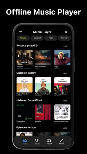 X Music Screenshot 0