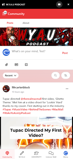 W.Y.A.U Podcast Screenshot 0