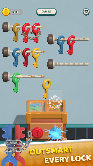 Key Rack: Sort & Unlock Screenshot 0