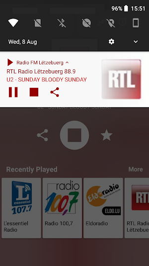 Radio FM Luxembourg Screenshot 2