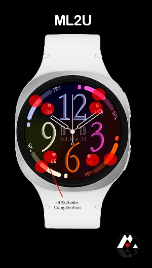 ML2U 376b Modern Analog Face Screenshot 1