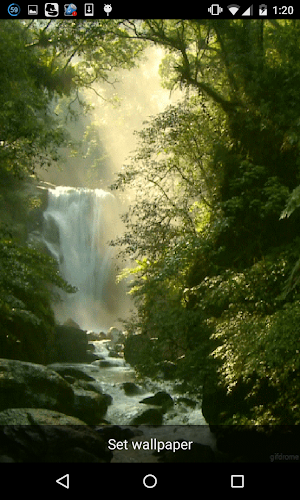 Waterfall Live Wallpapers Pro Screenshot 1