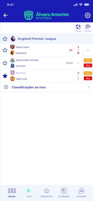 AA FUTEBOL Screenshot 1
