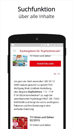 tv Hören und Sehen ePaper - TV, Radio & Reportagen Screenshot 2