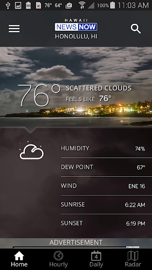 Hawaii News Now Weather Screenshot 0