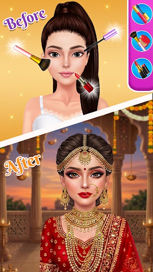 Bridal Dress Up- Fashion Game Screenshot 3