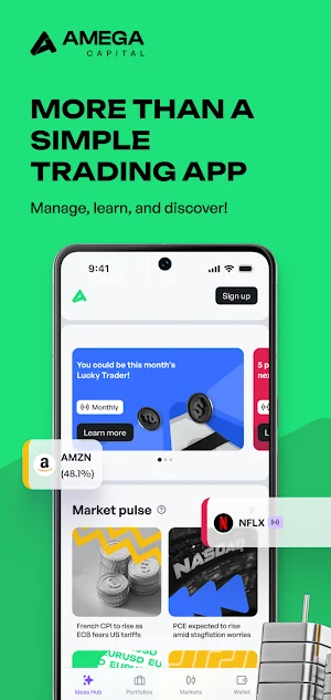 Amega: Smart market tools Screenshot 0